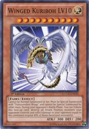 Winged Kuriboh LV10 (Common / Short Print) [LCGX-EN010] Legendary Collection 2 1st Edition