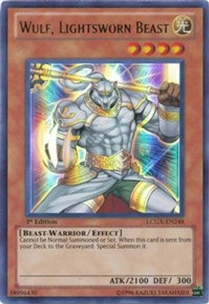 Wulf, Lightsworn Beast (Ultra Rare) [LCGX-EN248] Legendary Collection 2 1st Edition