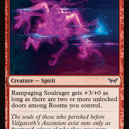 Rampaging Soulrager [Duskmourn: House of Horror]