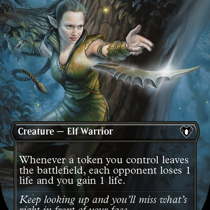Nadier's Nightblade (Borderless) [Commander Masters]