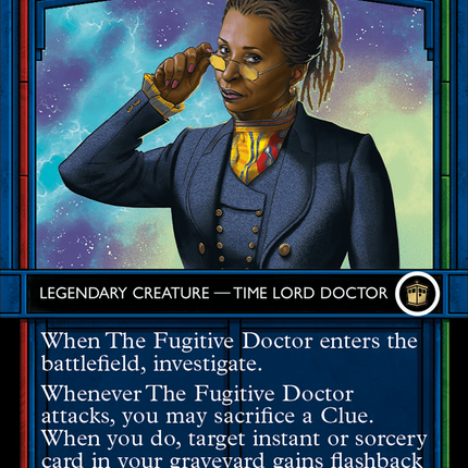 The Fugitive Doctor (Showcase) (Borderless) [Doctor Who]