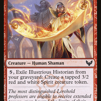Illustrious Historian [Strixhaven: School of Mages]
