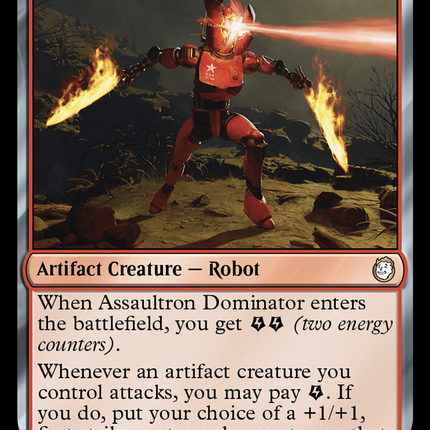 Assaultron Dominator [Fallout] Surge Foil