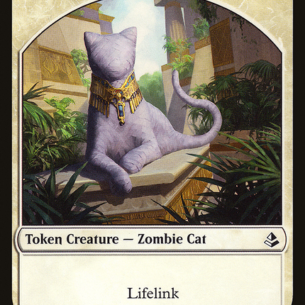 Sacred Cat [Amonkhet Tokens] Foil