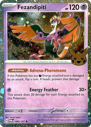 Fezandipiti (Cosmos Holo) 096- Trick or Trade BOOster Bundle 2024 Holofoil