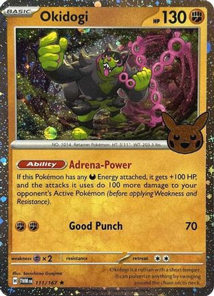 Okidogi (Cosmos Holo) (111) [Trick or Trade BOOster Bundle 2024] Holofoil