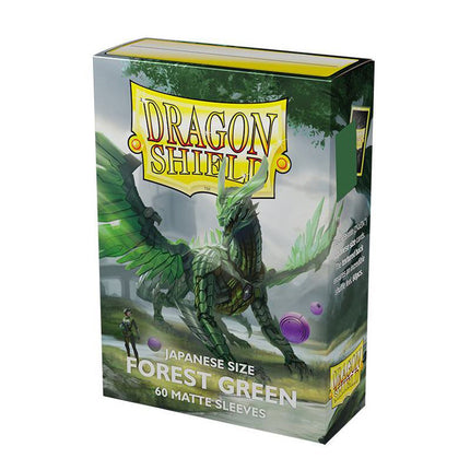 Dragon Shield Japanese-Size - Matte - Forest Green