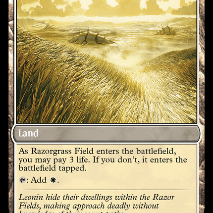 Razorgrass Ambush // Razorgrass Field [Modern Horizons 3]