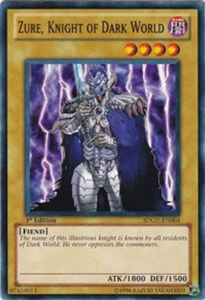 Zure, Knight of Dark World (Common / Short Print) [SDGU-EN004] Structure Deck: Gates of the Underworld Unlimited