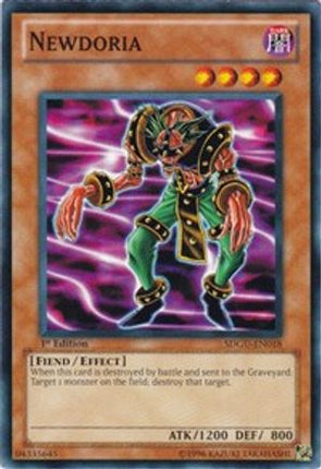 Newdoria (Common / Short Print) [SDGU-EN018] Structure Deck: Gates of the Underworld Unlimited