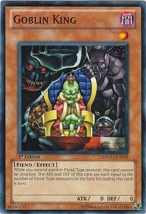 Goblin King (Common / Short Print) [SDGU-EN019] Structure Deck: Gates of the Underworld Unlimited