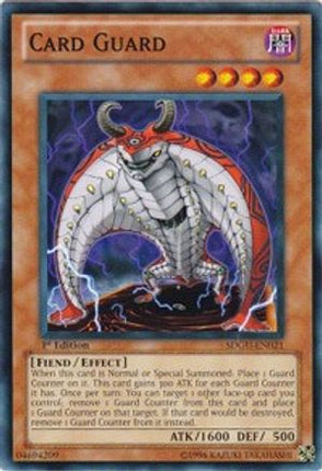 Card Guard (Common / Short Print) [SDGU-EN021] Structure Deck: Gates of the Underworld 1st Edition