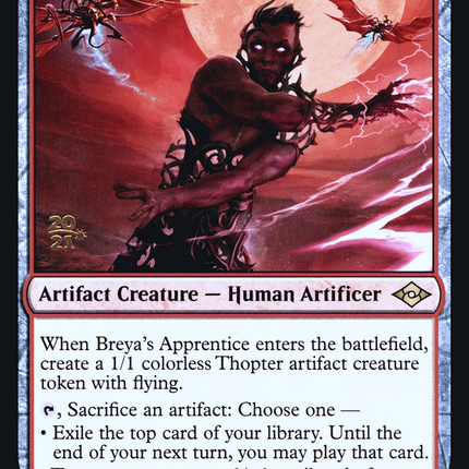 Breya's Apprentice [Modern Horizons 2 Promos] Prerelease Foil