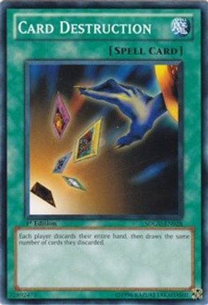 Card Destruction (Common / Short Print) [SDGU-EN028] Structure Deck: Gates of the Underworld 1st Edition