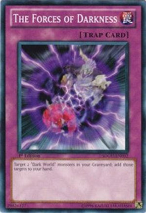 The Forces of Darkness (Common / Short Print) [SDGU-EN032] Structure Deck: Gates of the Underworld Unlimited