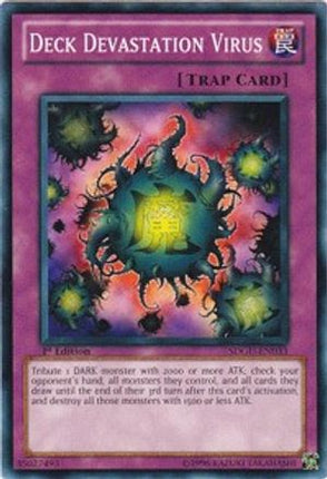 Deck Devastation Virus (Common / Short Print) [SDGU-EN033] Structure Deck: Gates of the Underworld 1st Edition