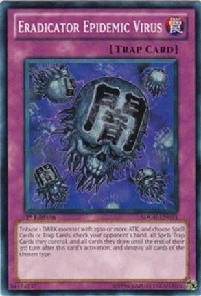 Eradicator Epidemic Virus (Common / Short Print) [SDGU-EN034] Structure Deck: Gates of the Underworld 1st Edition