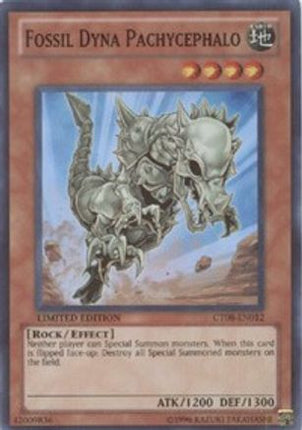 Fossil Dyna Pachycephalo [CT08-EN012] Super Rare