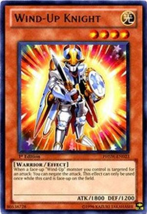 Wind-Up Knight (Rare) [PHSW-EN023] 1st Edition
