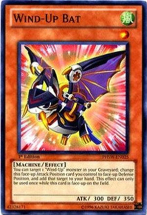 Wind-Up Bat (Common / Short Print) [PHSW-EN025] 1st Edition
