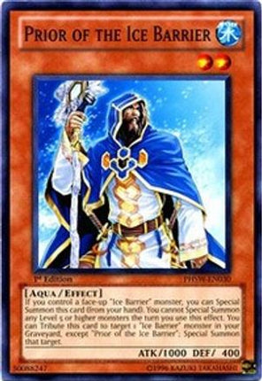 Prior of the Ice Barrier (Common / Short Print) [PHSW-EN030] 1st Edition