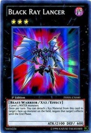 Black Ray Lancer (Super Rare) [PHSW-EN040] 1st Edition