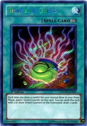 Shard of Greed (Secret Rare) [PHSW-EN057] Unlimited