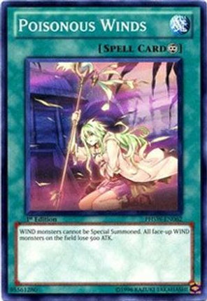 Poisonous Winds (Common / Short Print) [PHSW-EN062] Unlimited