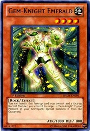 Gem-Knight Emerald (Rare) [PHSW-EN096] Unlimited