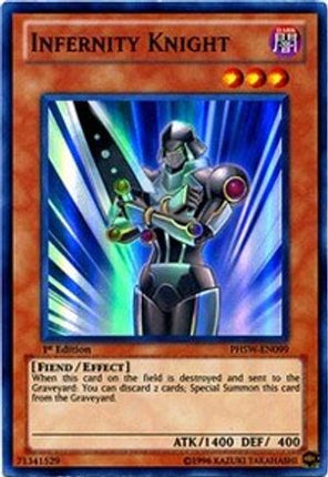 Infernity Knight (Super Rare) [PHSW-EN099] Unlimited