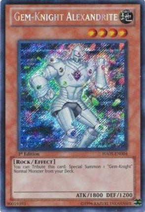 Gem-Knight Alexandrite (Secret Rare) [HA05-EN004] Unlimited