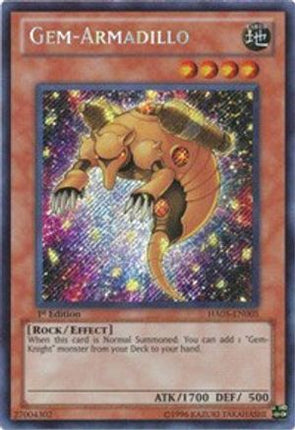 Gem-Armadillo (Secret Rare) [HA05-EN005] 1st Edition