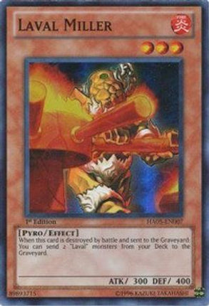Laval Miller (Super Rare) [HA05-EN007] 1st Edition