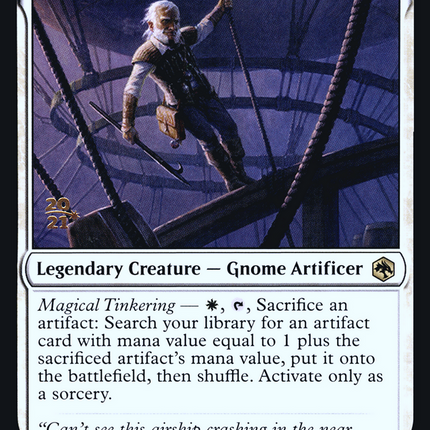 Oswald Fiddlebender [Adventures in the Forgotten Realms Promos] Prerelease Foil