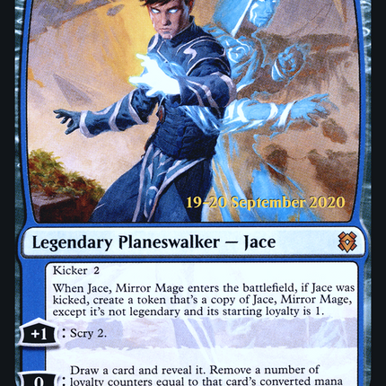 Jace, Mirror Mage [Zendikar Rising Promos] Prerelease Foil