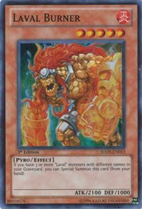 Laval Burner (Super Rare) [HA05-EN013] 1st Edition