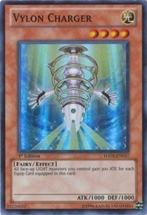Vylon Charger (Super Rare) [HA05-EN017] 1st Edition