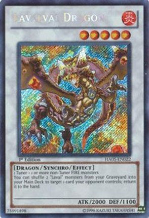 Lavalval Dragon (Secret Rare) [HA05-EN022] Unlimited