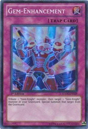 Gem-Enhancement (Super Rare) [HA05-EN029] 1st Edition