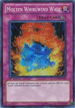 Molten Whirlwind Wall (Super Rare) [HA05-EN030] 1st Edition