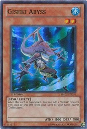 Gishki Abyss (Super Rare) [HA05-EN031] 1st Edition