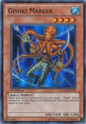 Gishki Marker (Super Rare) [HA05-EN033] Unlimited