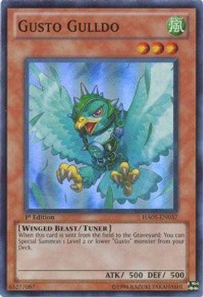 Gusto Gulldo (Super Rare) [HA05-EN037] Unlimited