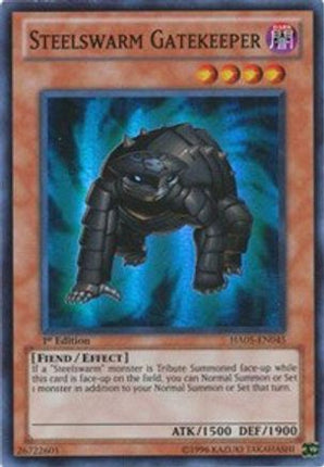 Steelswarm Gatekeeper (Super Rare) [HA05-EN045] Unlimited