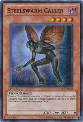 Steelswarm Caller (Super Rare) [HA05-EN046] 1st Edition