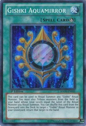 Gishki Aquamirror (Super Rare) [HA05-EN055] Unlimited