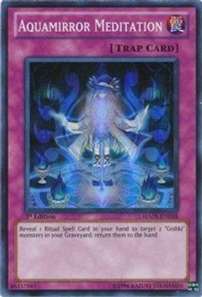 Aquamirror Meditation (Super Rare) [HA05-EN058] 1st Edition