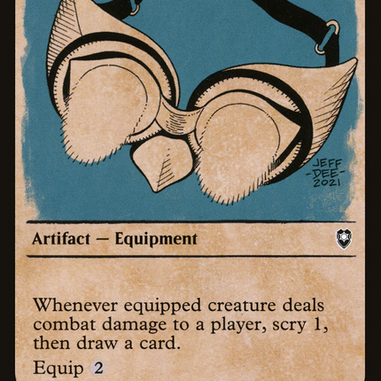 Goggles of Night (Showcase) [Commander Legends: Battle for Baldur's Gate]