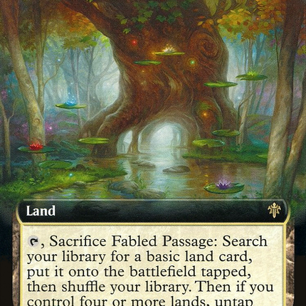 Fabled Passage (Extended Art) [Throne of Eldraine]