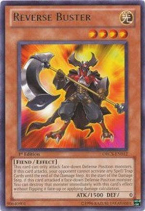 Reverse Buster (Rare) [ORCS-EN012] Unlimited
